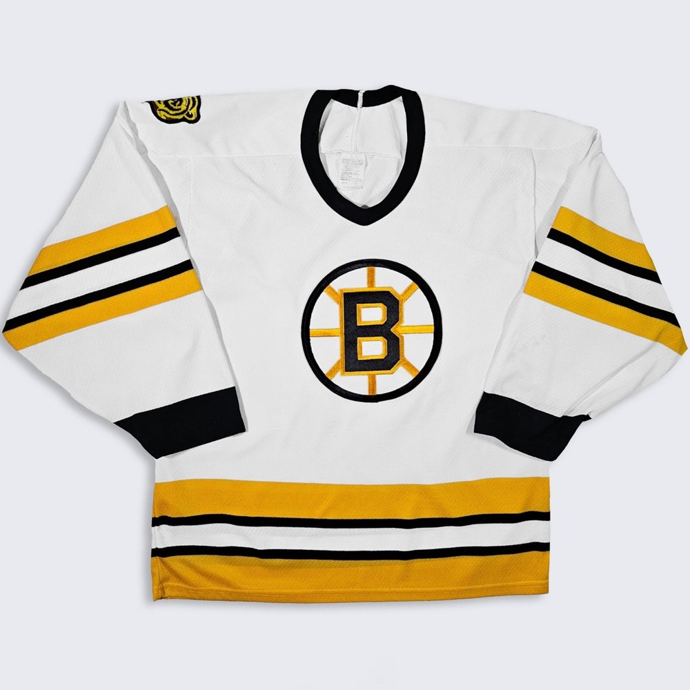 Boston Bruins Vintage 80s CCM Hockey Jersey